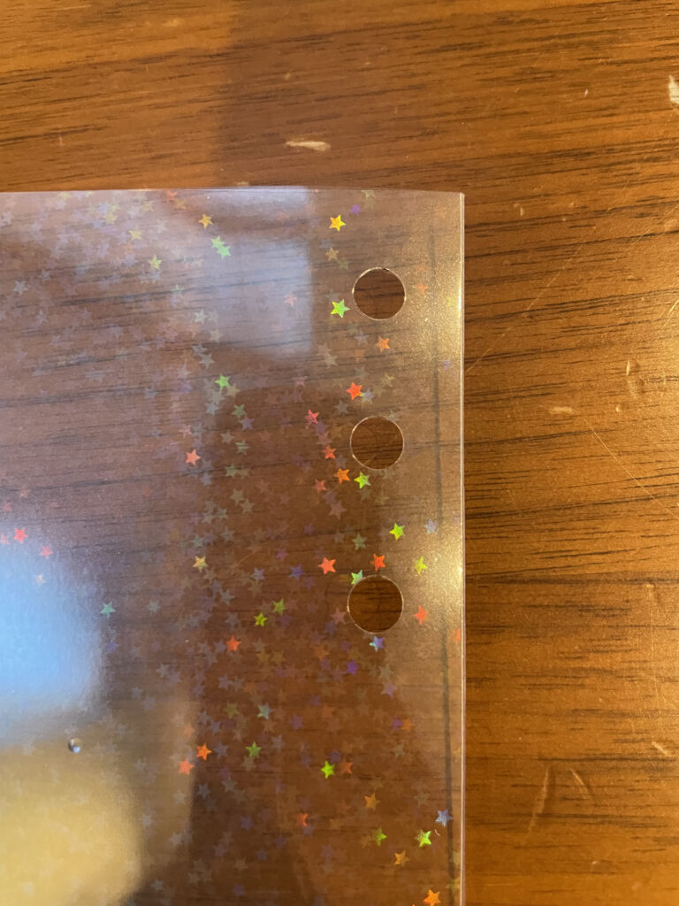 スリーブに穴をあける